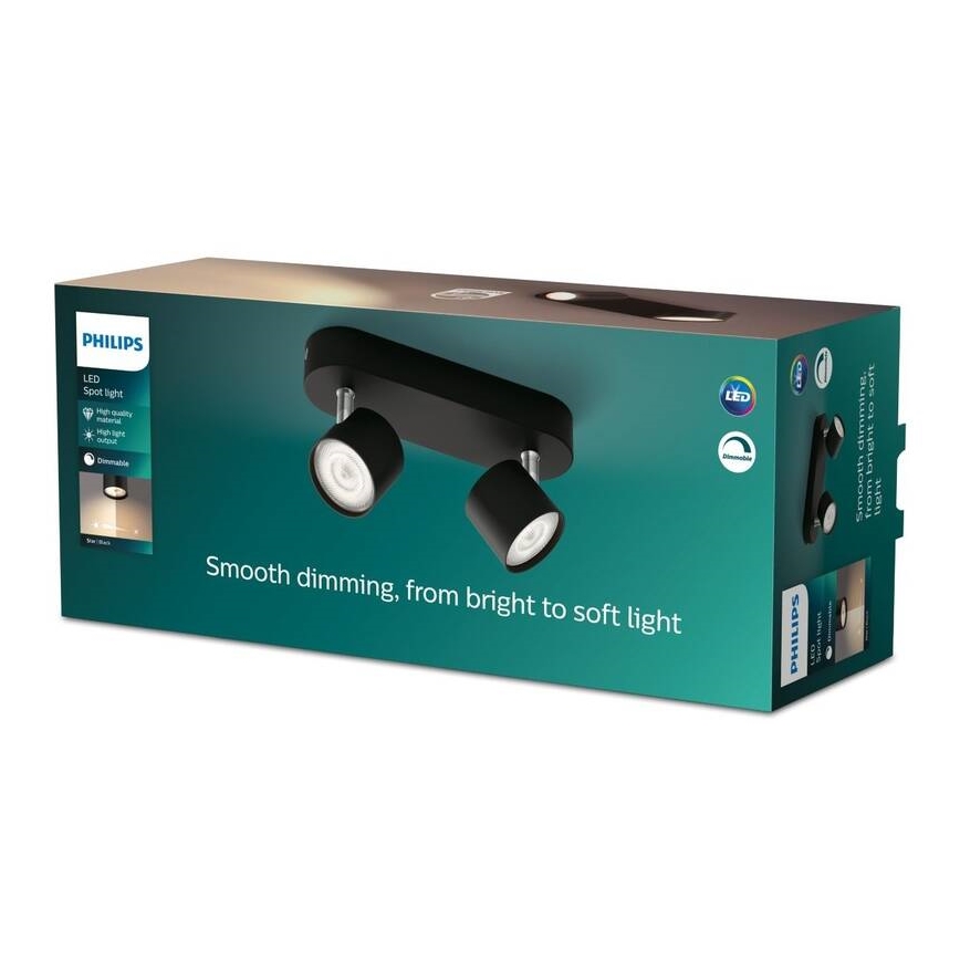 Philips - Himmennettävä LED-kohdevalo 2xLED/4,5W/230V