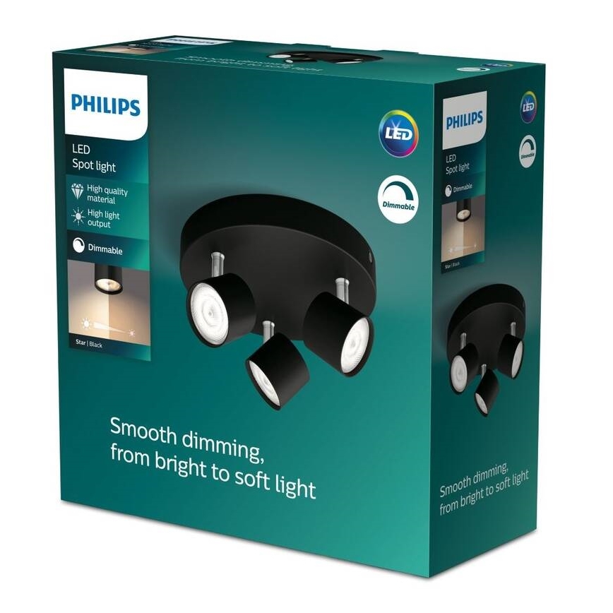 Philips - Himmennettävä LED-kohdevalo 3xLED/4,5W/230V