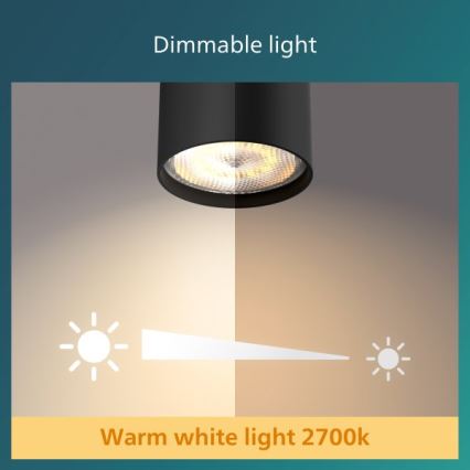 Philips - Himmennettävä LED-kohdevalo 4xLED/4,5W/230V