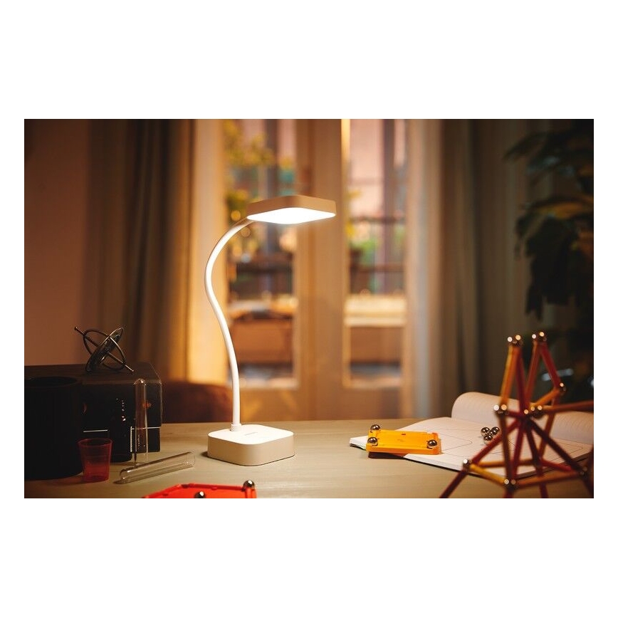 Philips - Himmennettävä LED-kosketuspöytävalaisin ROCK LED/5W/5V 1800 mAh