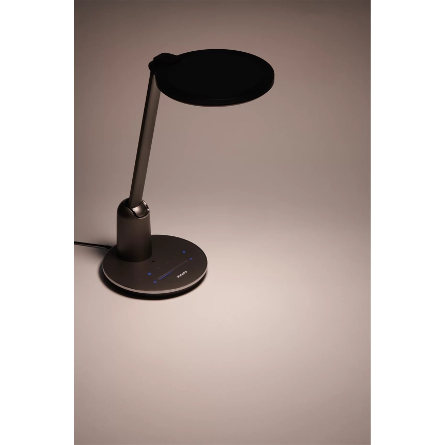 Philips - Himmennettävä LED-kosketuspöytävalaisin EINSTEIN SCENE SWITCH LED/15W/230V 2800/4000/5100K CRI94