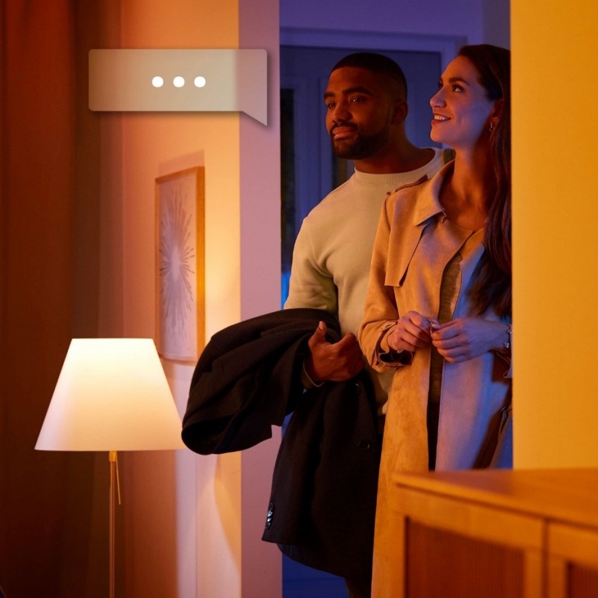 Philips - Himmennettävä LED-valaisin kylpyhuoneeseen Hue ADORE 1xGU10/5W/230V IP44 + Kauko-ohjaus