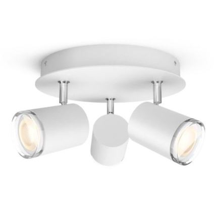 Philips - Himmennettävä LED-valaisin kylpyhuoneeseen Hue ADORE 3xGU10/5W/230V IP44 + Kauko-ohjaus