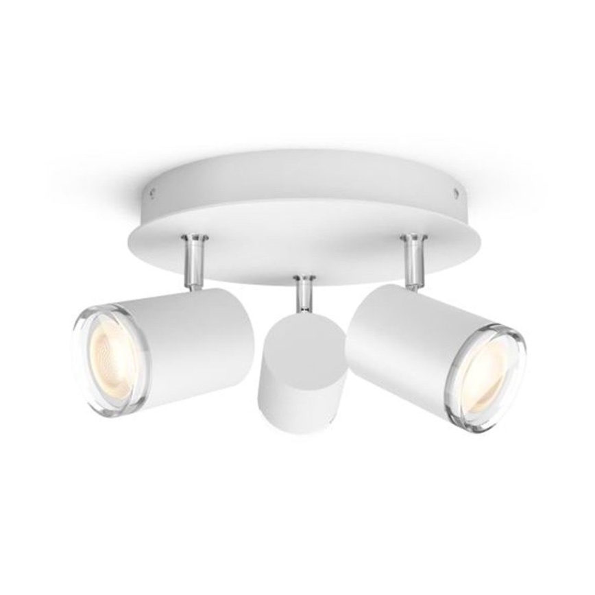 Philips - Himmennettävä LED-valaisin kylpyhuoneeseen Hue ADORE 3xGU10/5W/230V IP44 + Kauko-ohjaus