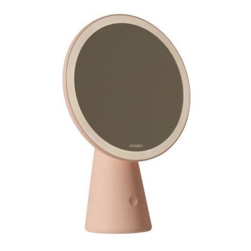 Philips – Himmennettävä meikkipeili LED-taustavalolla MIRROR LED/4,5W/5V
