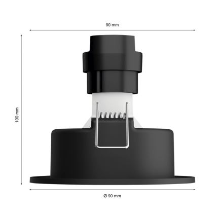 Philips - Himmennettävä riippuva LED-kattovalaisin Hue MILLISKIN 1xGU10/4,2W/230V 2200-6500K