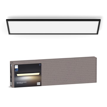 Philips - Hue AURELLE himmennettävä LED-kattovalaisin LED/39W/230V 2200-6500K 120x30 cm musta