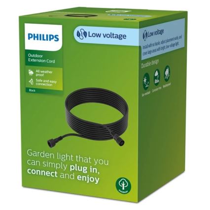 Philips - Jatkojohto ulkokäyttöön 10m IP67