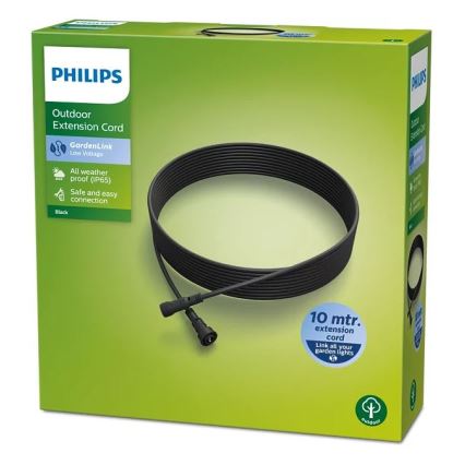 Philips - Jatkojohto ulkokäyttöön 10m IP65