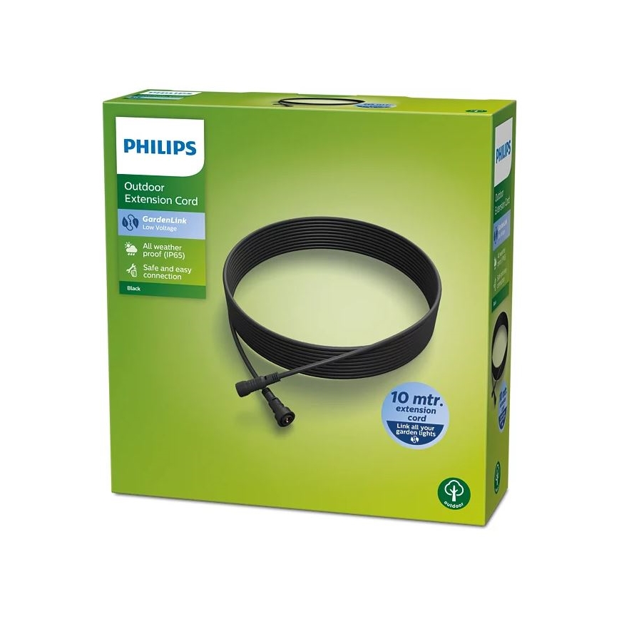 Philips - Jatkojohto ulkokäyttöön 10m IP65