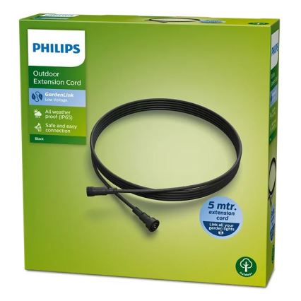 Philips - Jatkojohto ulkokäyttöön 5m IP65