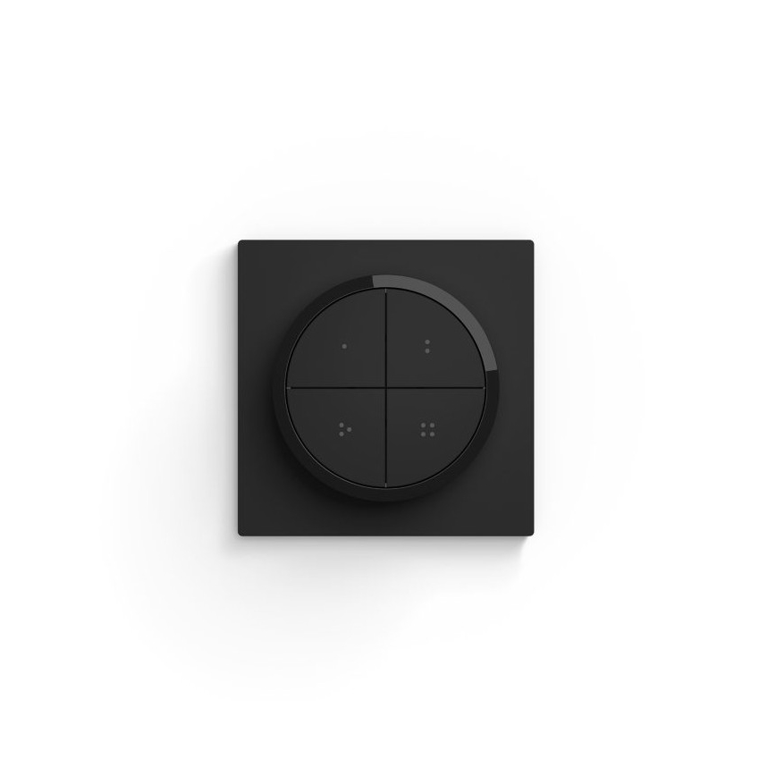 Philips - Kauko-ohjain katkaisimella Hue TAP 1xCR2032 musta