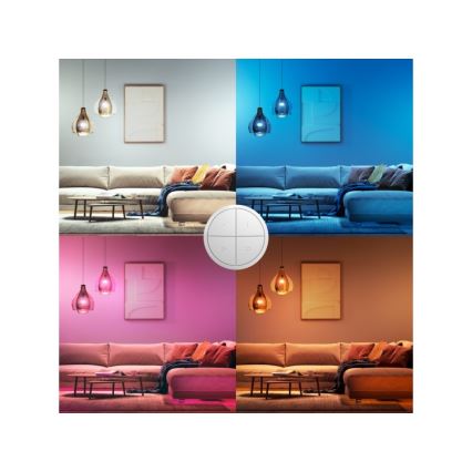 Philips - Kaukosäädin katkaisimella Hue TAP 1xCR2032 valkoinen