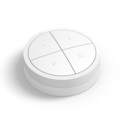 Philips - Kaukosäädin katkaisimella Hue TAP 1xCR2032 valkoinen