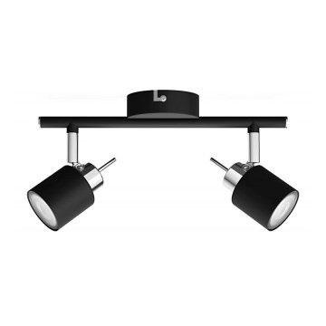 Philips - Kohdevalo 2xGU10/35W/230V musta