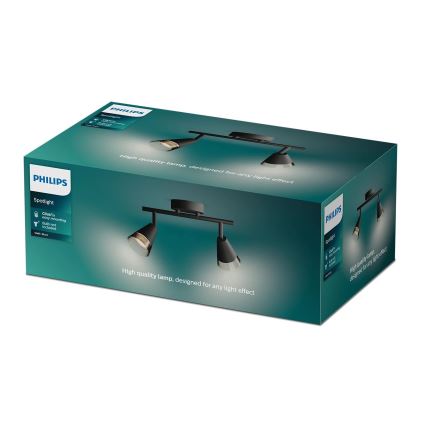 Philips - Kohdevalo CLEFT 2xGU10/5W/230V