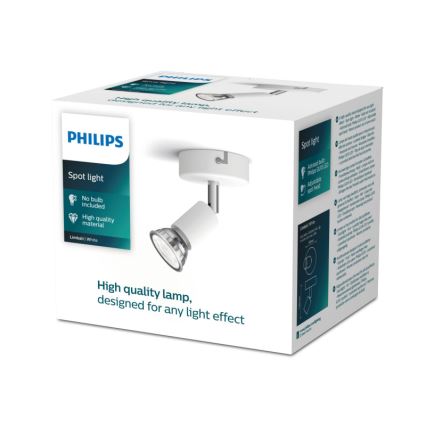 Philips - Kohdevalo 1xGU10/50W/230V valkoinen