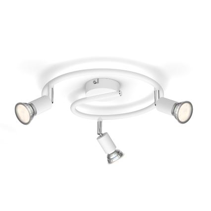 Philips - Kohdevalo 3xGU10/50W/230V valkoinen