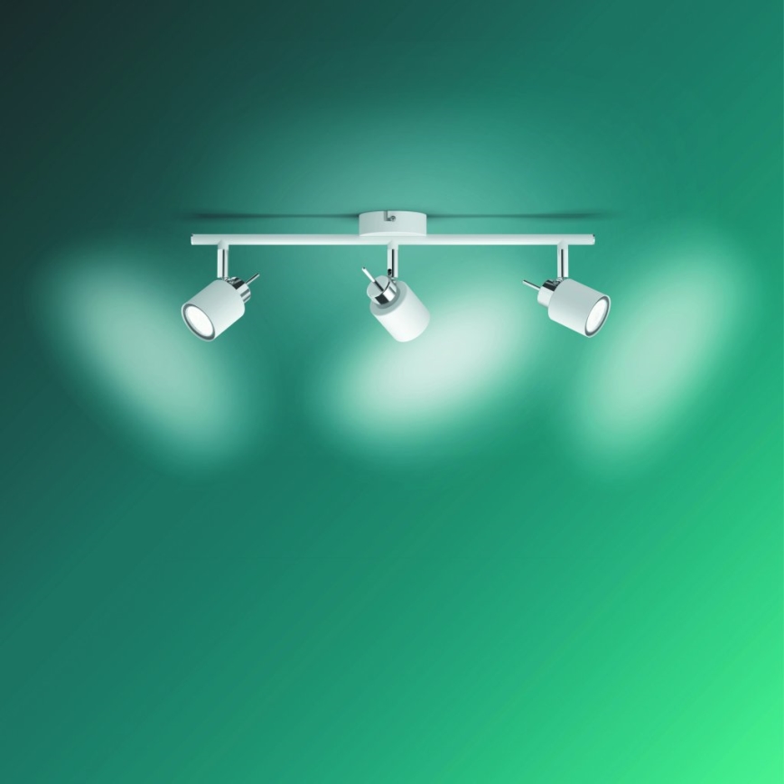 Philips - Kohdevalo 3xGU10/35W/230V valkoinen