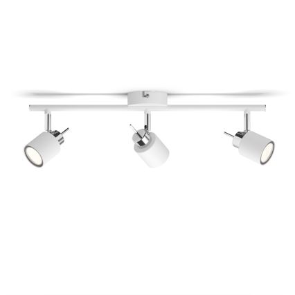Philips - Kohdevalo 3xGU10/35W/230V valkoinen