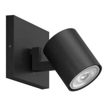 Philips - Kohdevalo RUNNER 1xGU10/20W/230V musta