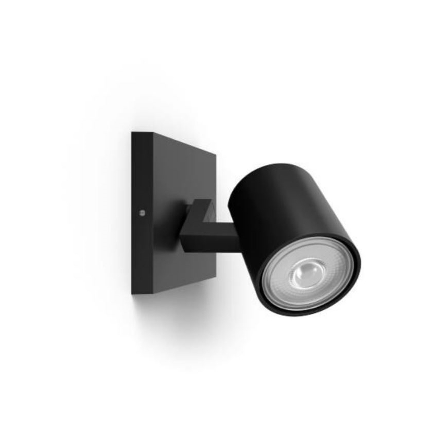 Philips - Kohdevalo RUNNER 1xGU10/20W/230V musta