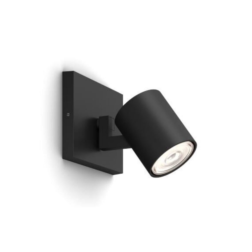 Philips - Kohdevalo RUNNER 1xGU10/20W/230V musta