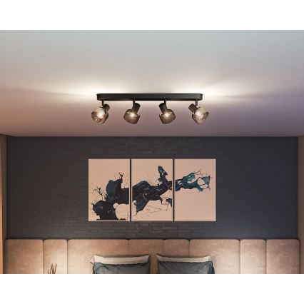 Philips - Kohdevalo SLEET 4xE14/25W/230V