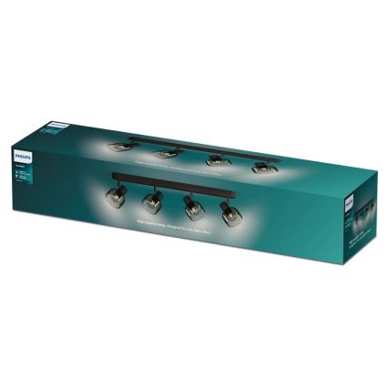 Philips - Kohdevalo SLEET 4xE14/25W/230V