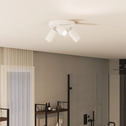 Philips - Kylpyhuoneen kohdevalo IDRIS 3xGU10/5W/230V IP44 valkoinen