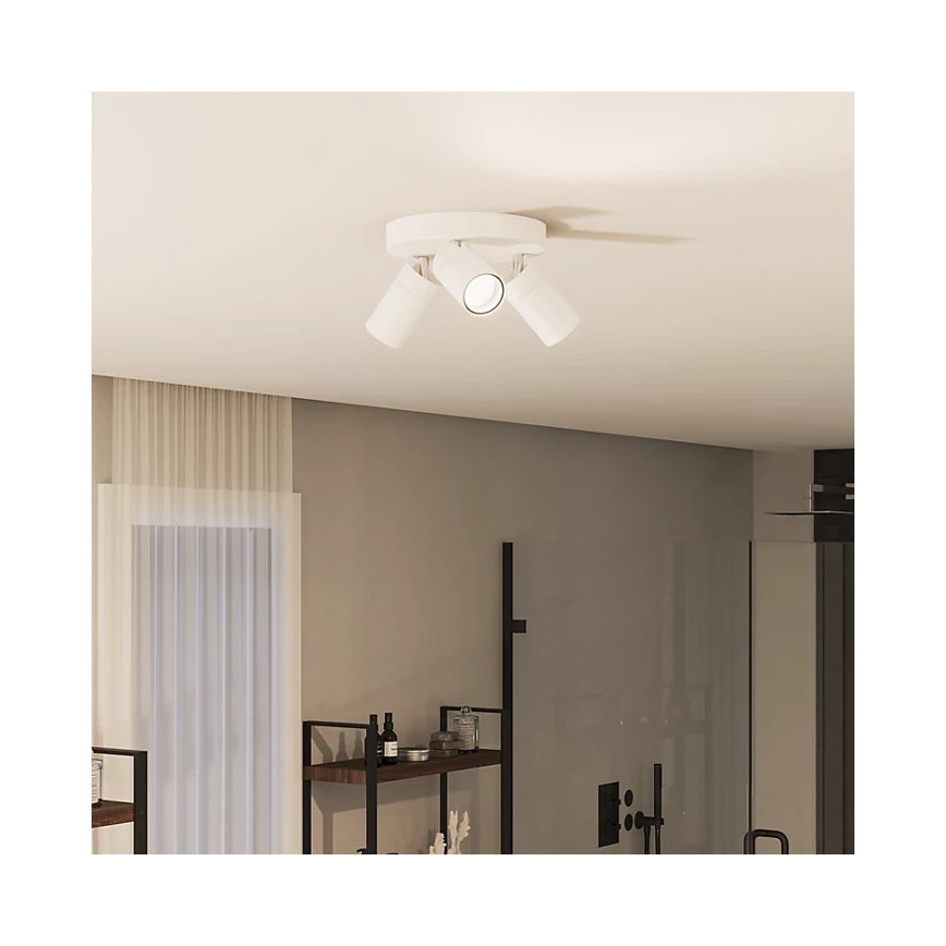 Philips - Kylpyhuoneen kohdevalo IDRIS 3xGU10/5W/230V IP44 valkoinen