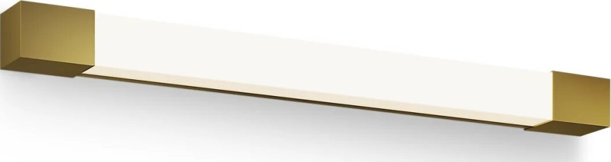 Philips - Kylpyhuoneen peilivalo ROVER LED/10W/230V IP44 messinki