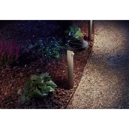 Philips - LED aurinkokenno lamppu anturilla LED/1.2W/4V 4000K IP44