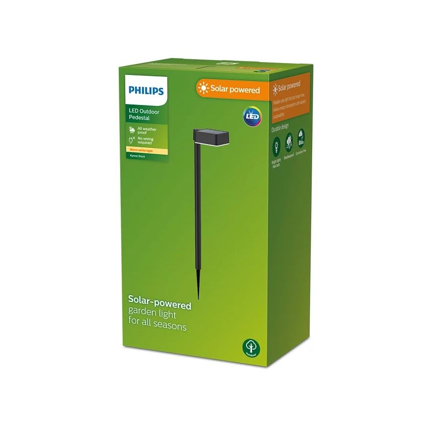 Philips - LED-aurinkokenno seinälamppu VYNCE LED/1,5W/3,7V IP44