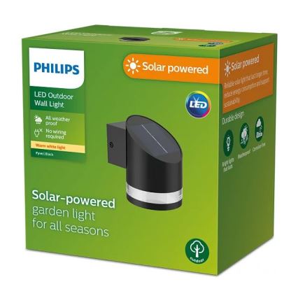 Philips - LED-aurinkokenno seinävalaisin FYCE LED/1,5W/3,7V IP44