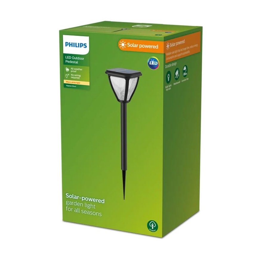 Philips - LED-aurinkokennolamppu VAPORA LED/1,5W/3,7V IP44