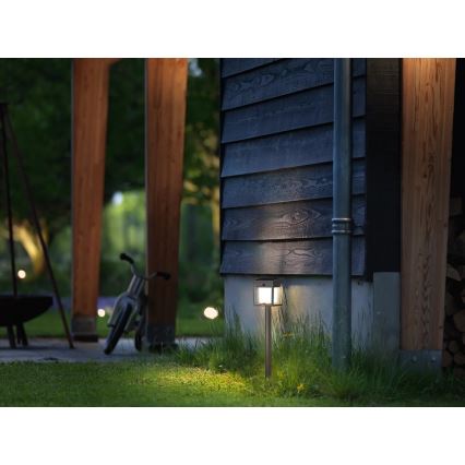 Philips - LED-aurinkolamppu anturilla BLAISE LED/1,5W/3,7V 3000K IP44