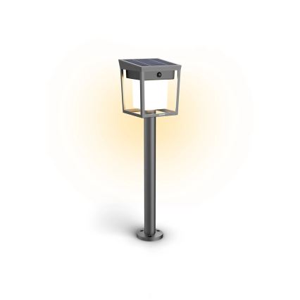 Philips - LED-aurinkolamppu anturilla BLAISE LED/1,5W/3,7V 3000K IP44