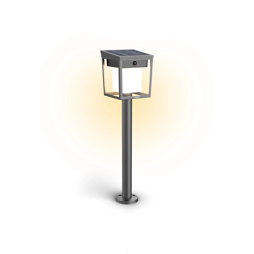 Philips - LED-aurinkolamppu anturilla BLAISE LED/1,5W/3,7V 3000K IP44