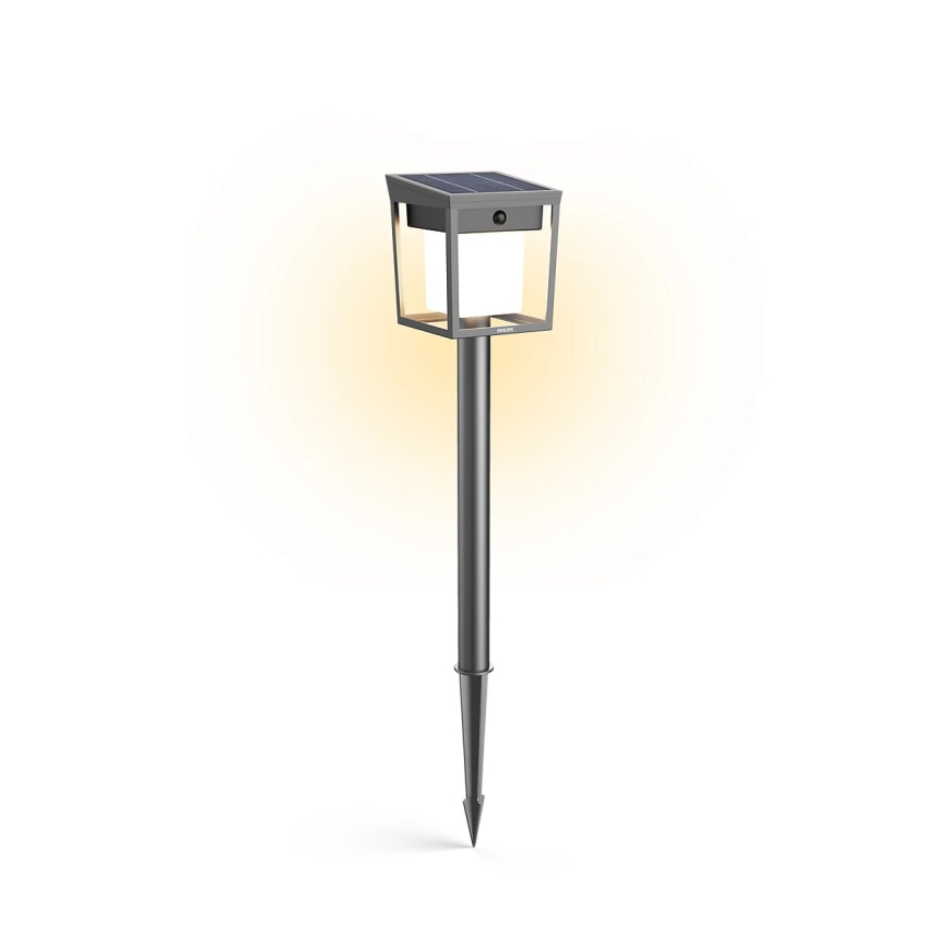 Philips - LED-aurinkolamppu anturilla BLAISE LED/1,5W/3,7V 3000K IP44