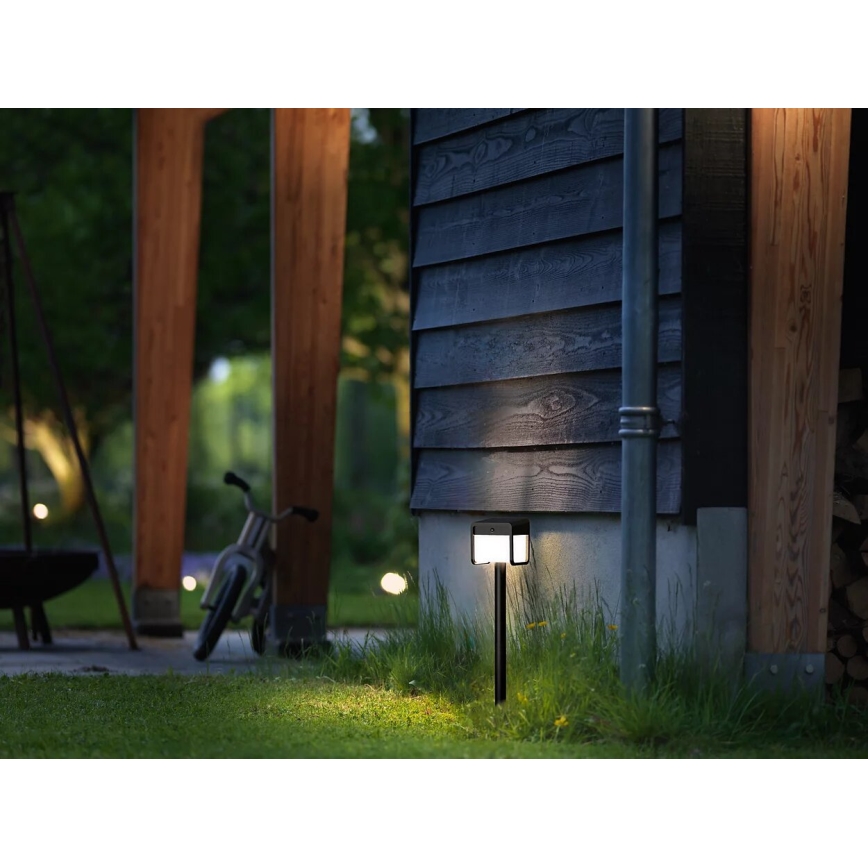 Philips - LED-aurinkolamppu anturilla EZRA LED/1,8W/3,7V 3000K IP44