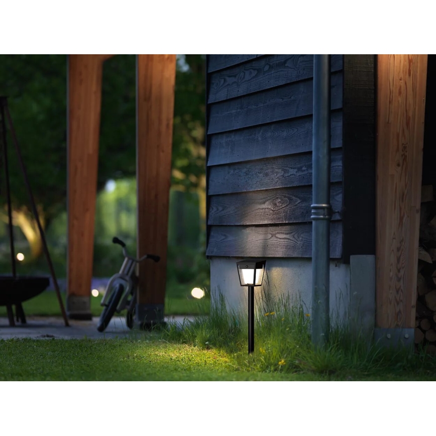 Philips - LED-aurinkolamppu anturilla NISSA LED/1,8W/3,7V 2600 mAh 3000K IP44