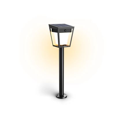 Philips - LED-aurinkolamppu anturilla NISSA LED/1,8W/3,7V 2600 mAh 3000K IP44