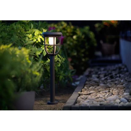 Philips - LED-aurinkolamppu anturilla RADII LED/1,3W/3,7V 3000K IP44
