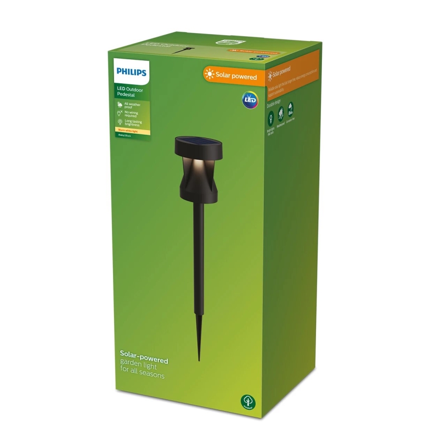 Philips - LED-aurinkolamppu AVERY LED/1,8W/3,7V 2600 mAh 2700K IP44
