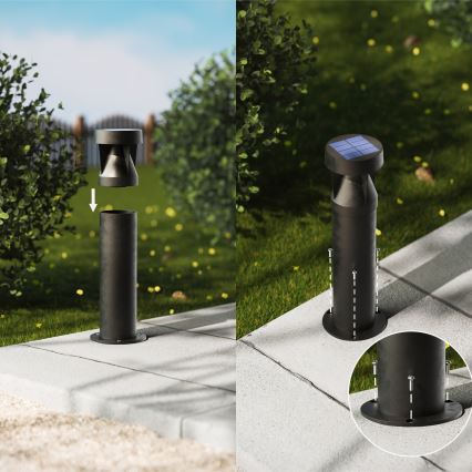 Philips - LED-aurinkolamppu AVERY LED/1,8W/3,7V 2700K IP44