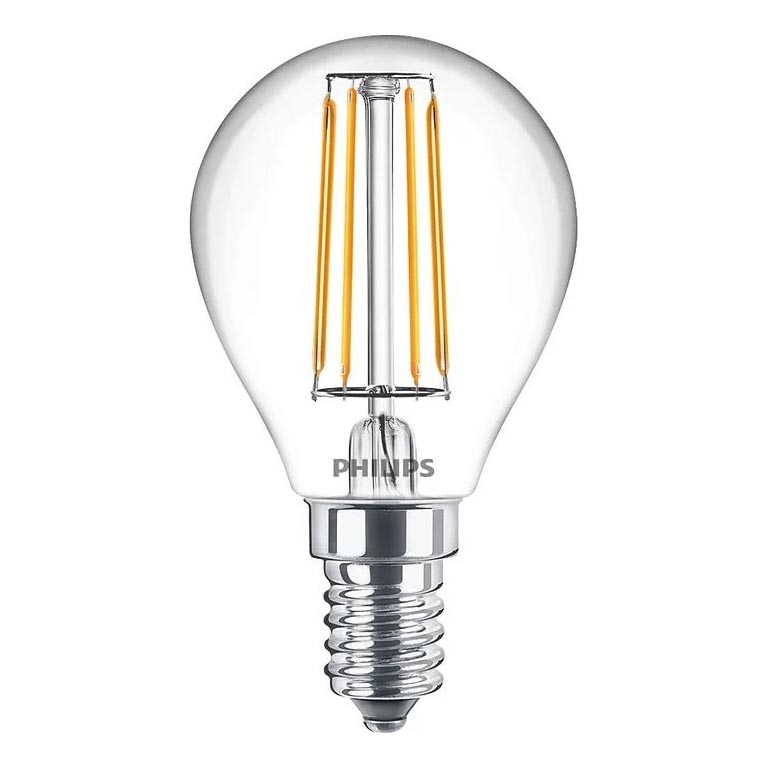 Philips LED-filament-lamppu E14/4,3W/230V 4000K