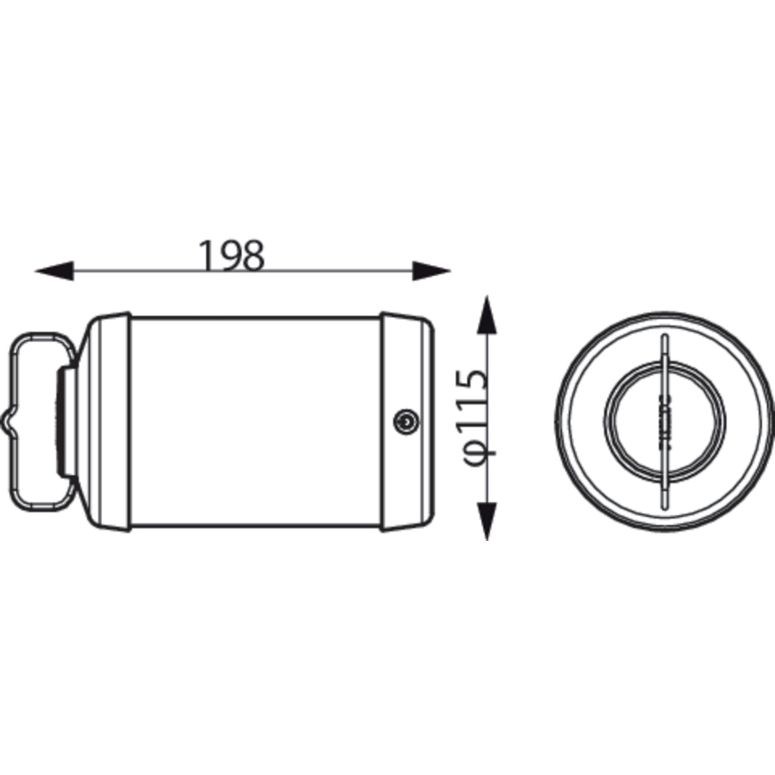 Philips - LED Himmennettävä kannettava lamppu CICERO LED/6W/5V IP54