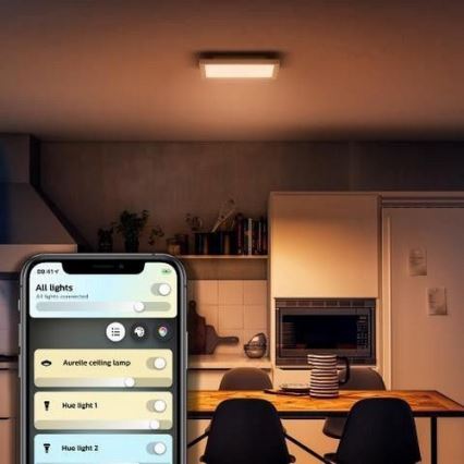Philips - LED Himmennettävä kattovalo Hue LED/19W/230V 2200-6500K + kauko-ohjain