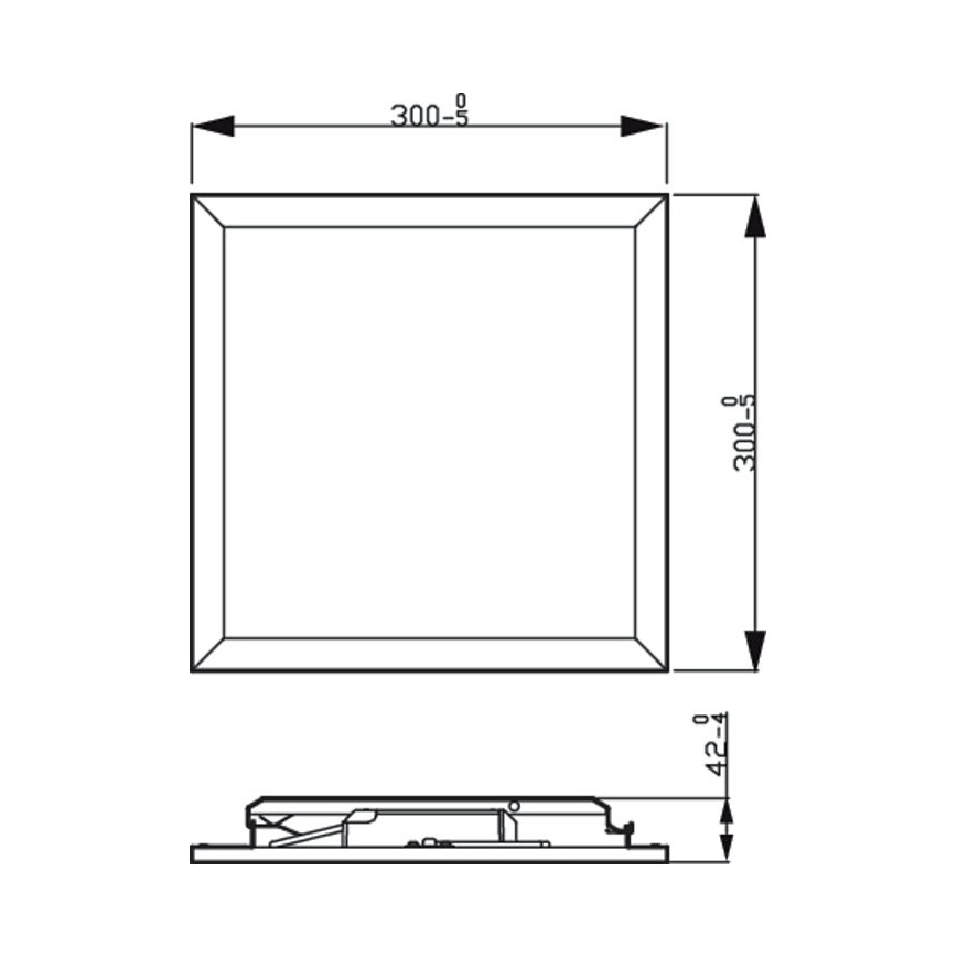 Philips - LED Himmennettävä kattovalo SCENE SWITCH LED/12W/230V 2700K